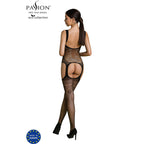 PASSION - BODYSTOCKING ECO COLLECTION ECO BS008 SCHWARZ