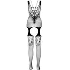 PASSION - BODYSTOCKING ECO COLLECTION ECO BS011 SCHWARZ