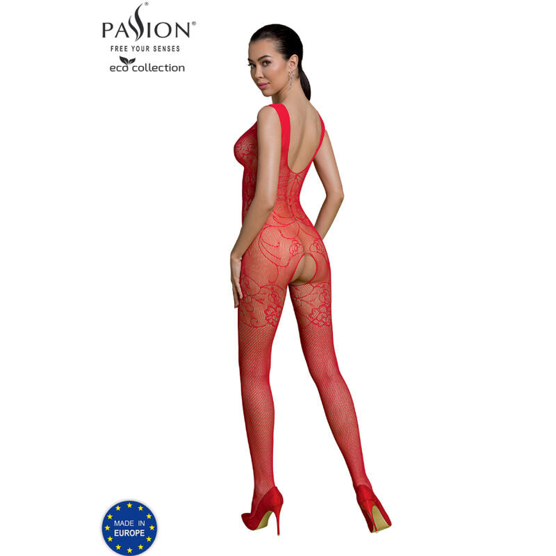 PASSION - BODYSTOCKING ECO COLLECTION ECO BS012 SCHWARZ