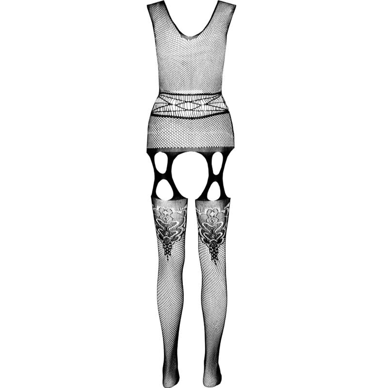 PASSION - BODYSTOCKING ECO COLLECTION ECO BS014 SCHWARZ