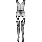 PASSION - BODYSTOCKING ECO COLLECTION ECO BS014 SCHWARZ