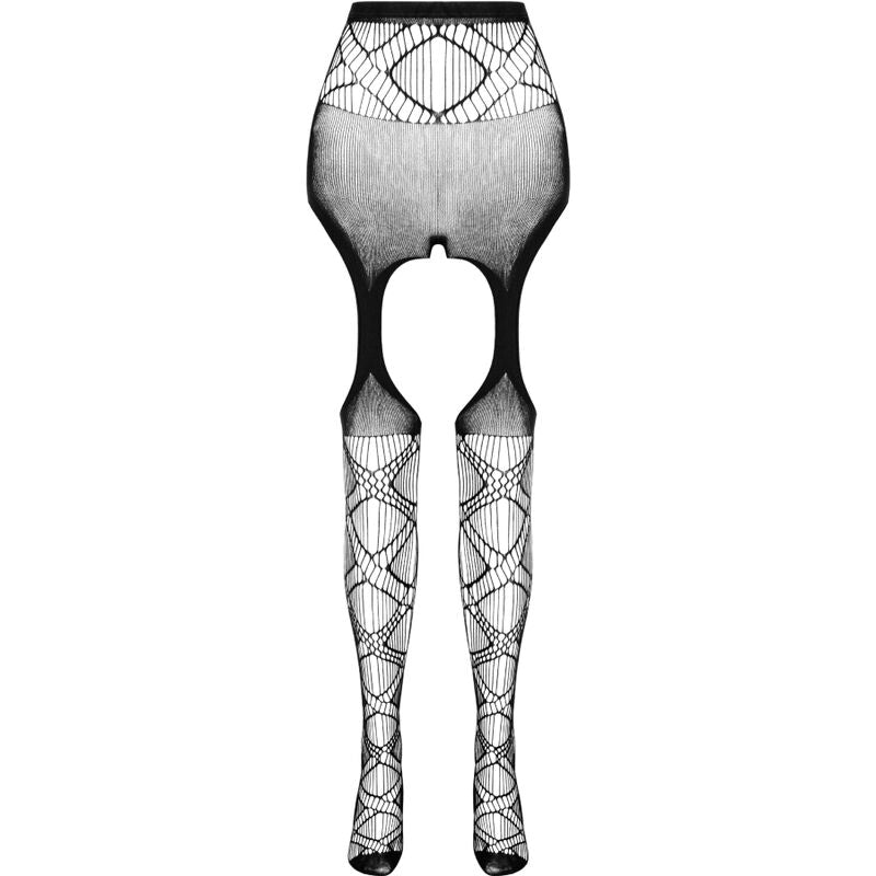 LEIDENSCHAFT - BODYSTOCKING ECO COLLECTION ECO S005 SCHWARZ