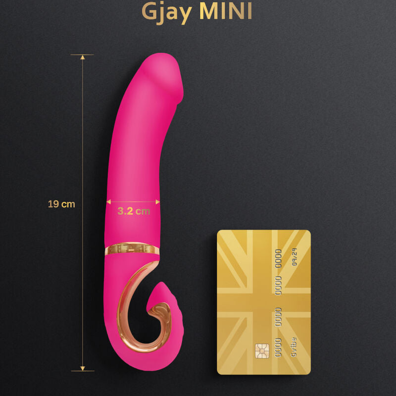 G-VIBE - GJAY MINI VIBRATOR ROSE AUS SILIKON