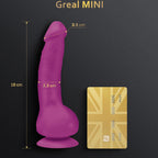 G-VIBE - GREAL MINI-VIBRATOR AUS SILIKON, FUCHSIA