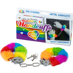 SPENCER & FLEETWOOD - REGENBOGEN GEFÜTTERTE METALL HANDSCHELLEN