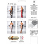 PASSION - TIOPEN 008 STRUMPFHOSE WEISS 1/2 30 DEN