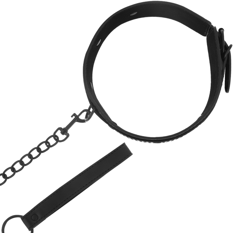 INTENSE - FETISCH HALSBAND AUS VEGANEM LEDER