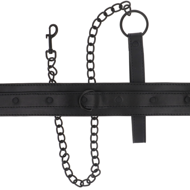 INTENSE - FETISCH HALSBAND AUS VEGANEM LEDER