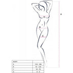 PASSION - BS095 BODYSTOCKING SCHWARZ EINHEITSGRÖSSE