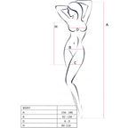 PASSION - BS097 BODYSTOCKING SCHWARZ EINHEITSGRÖSSE