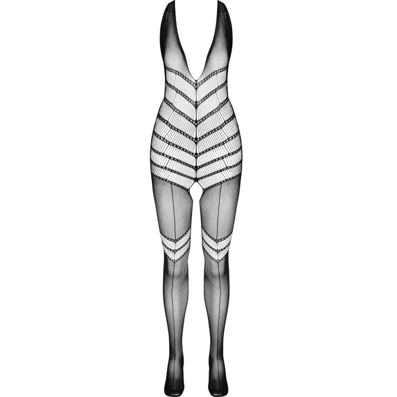 PASSION - BODYSTOCKING BS100 SCHWARZ EINHEITSGRÖSSE