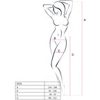 LEIDENSCHAFT - S030 STRUMPFHOSE MIT SCHWARZEM STRUMPFBAND EINHEITSGRÖSSE
