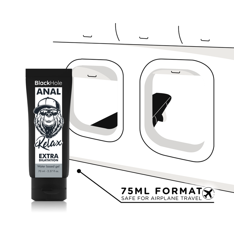 BLACK HOLE - ANALDEHNUNGSGEL AUF WASSERBASIS 70 ML