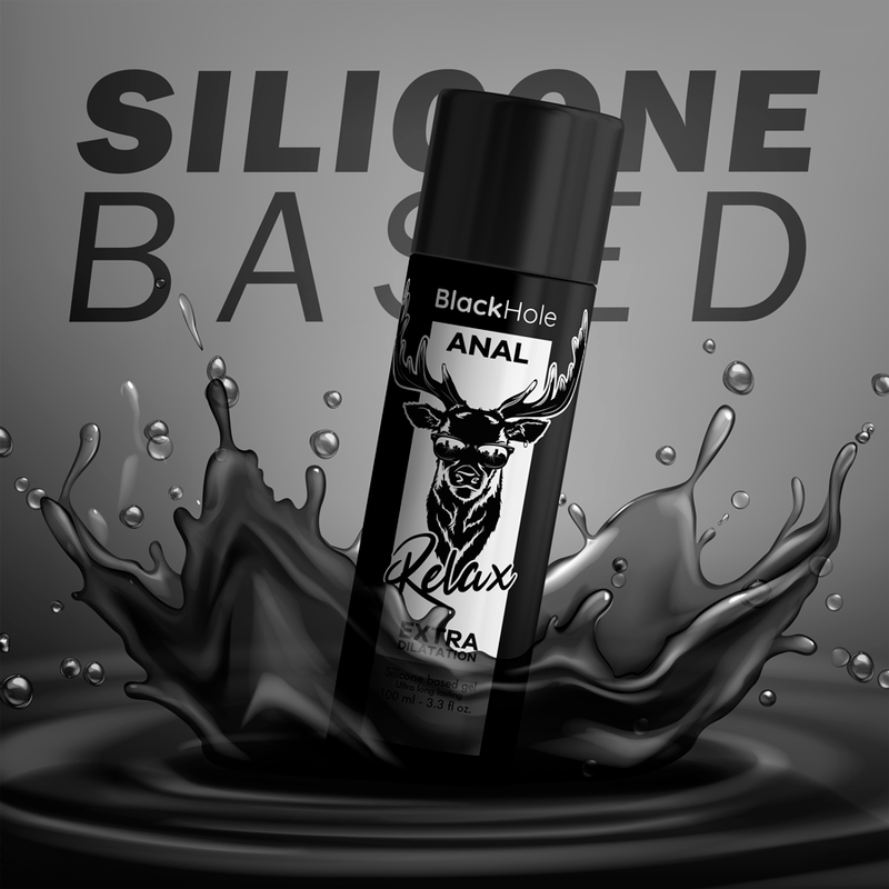 BLACK HOLE - GEL SCHWARZES LOCH AUF SILIKONBASIS ANALE DILATATION 100 ML