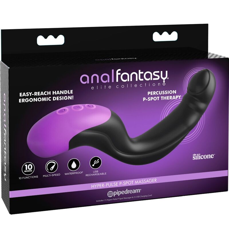 ANAL FANTASY ELITE COLLECTION - ANALSTIMULATOR HYPER-PULSE P-POINT
