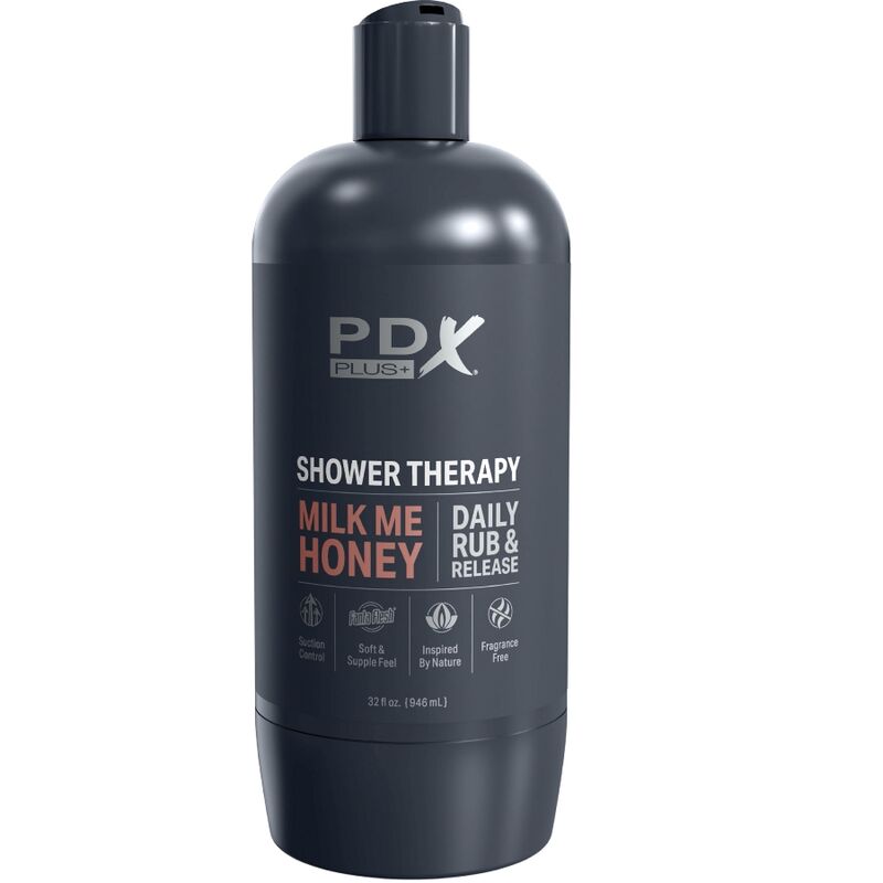 PDX PLUS - STROKER-MASTURBATOR DISKRETES FLASCHENDESIGN MILK ME HONEY CANDY SHAMPOO