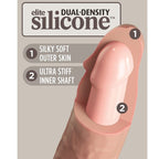 KING COCK - GODE VENTOUSE VIBRANT 15.2 CM