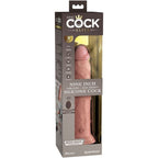 KING COCK - ELITE VIBRATEUR GODE RÉALISTE & TÉLÉCOMMANDE EN SILICONE 23 CM