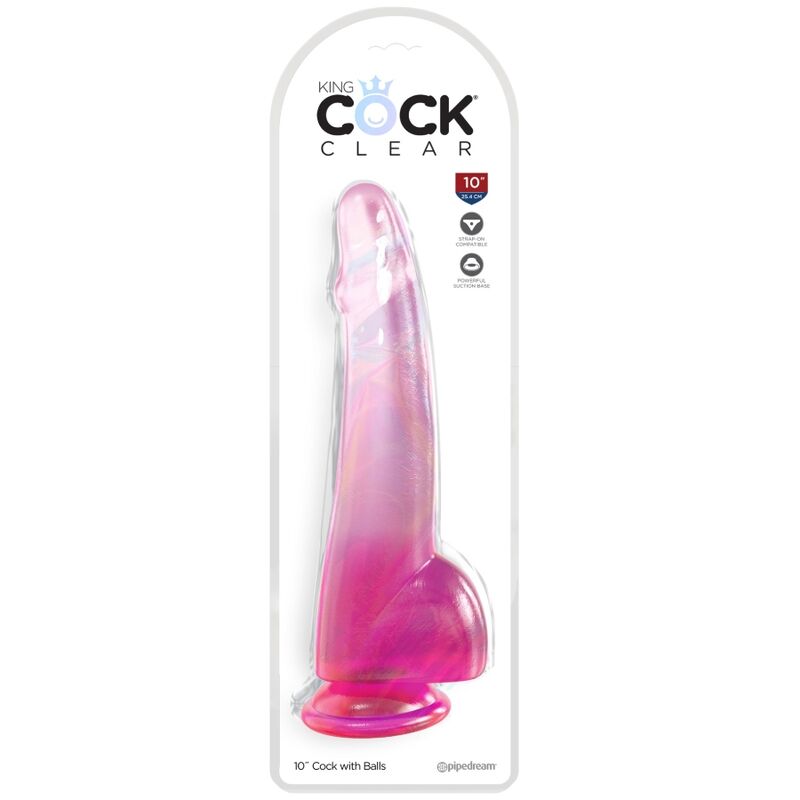 KÖNIGSSCHWANZ - KLARE GODE HODEN 19 CM ROSA