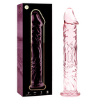 NEBULA SERIES BY IBIZA - MODÈLE 12 GODE EN VERRE BOROSILICATE CLAIR 17 CM -O- 3.5 CM