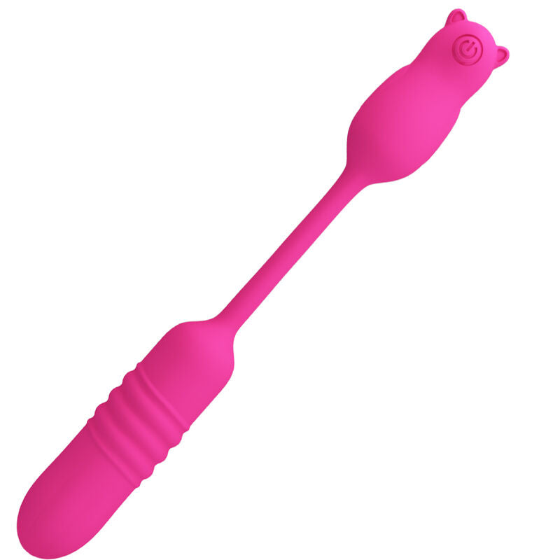 PRETTY LOVE - NOBIKUMA ROSA VIBRATIONSKUGEL AUS SILIKON