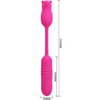 PRETTY LOVE - NOBIKUMA ROSA VIBRATIONSKUGEL AUS SILIKON