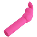 PRETTY LOVE - VIBRATOR AUS SILIKON GERARDO FUSCHIA RABBIT