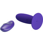 PRETTY LOVE - ANUSVIBRATOR YOUTH PLUG FERNBEDIENUNG VIOLETT