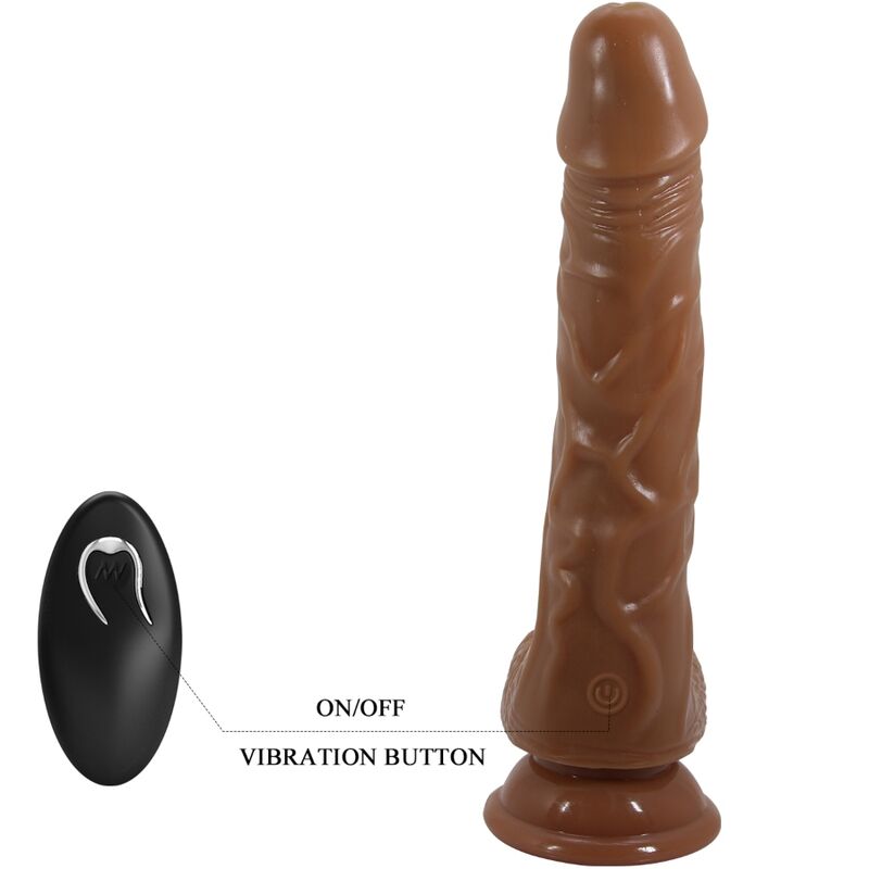 BAILE - BODACH REALISTISCHER VIBRATOR MIT SAUGNAPF FERNBEDIENUNG