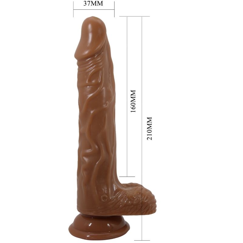 BAILE - BODACH REALISTISCHER VIBRATOR MIT SAUGNAPF FERNBEDIENUNG