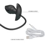 PRETTY LOVE - AUFBLASBARER UND WIEDERAUFLADBARER ANALPLUG