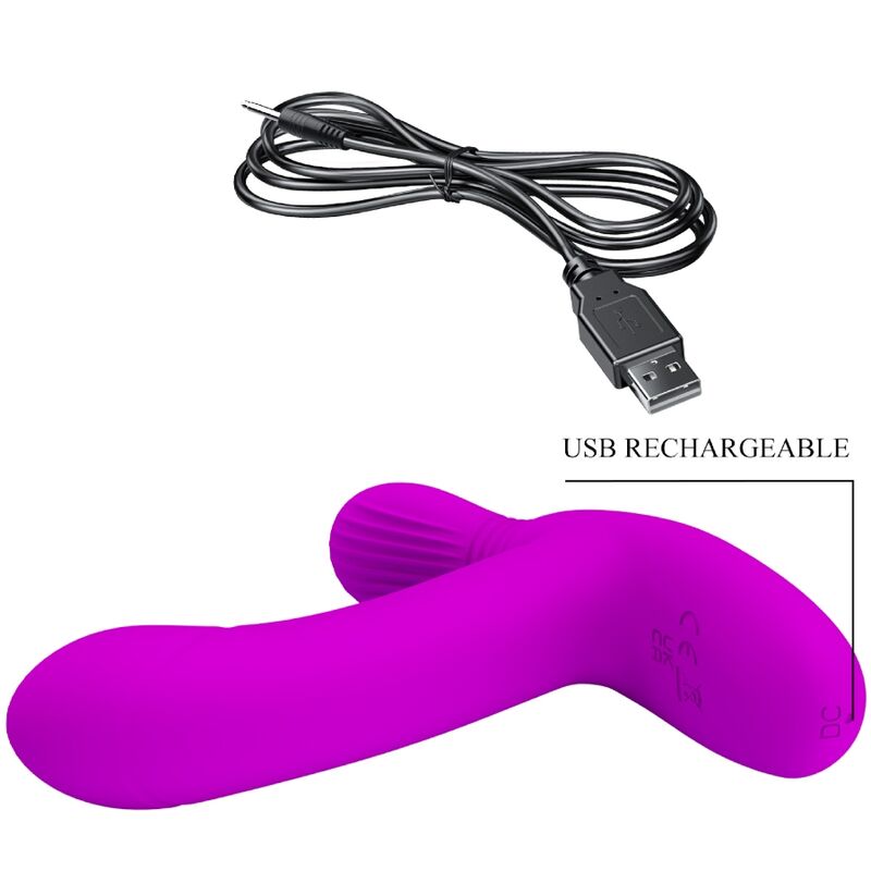 PRETTY LOVE - GERI KLITORISSMASSAGEGERÄT ROSA FERNBEDIENUNG