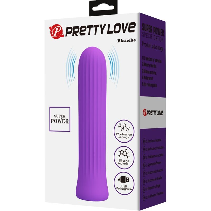 PRETTY LOVE - BLANCHE VIBRATOR STIMULATOR LILA