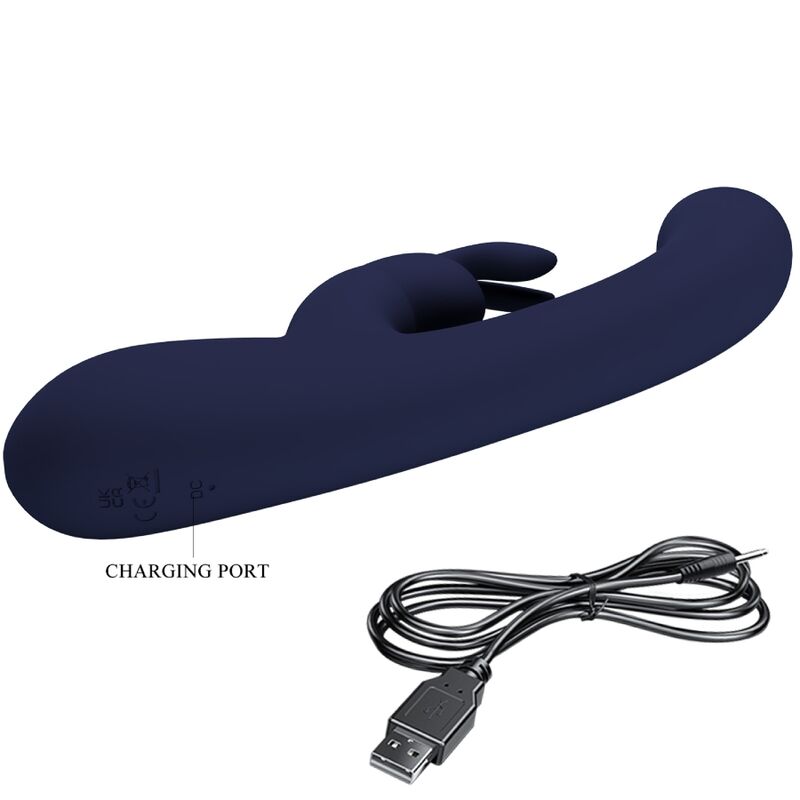 PRETTY LOVE - VIBRATOR LAMAR KANINCHEN UND G-PUNKT BLAU
