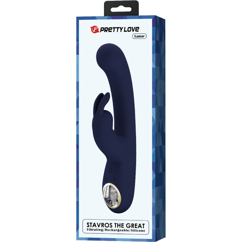 PRETTY LOVE - VIBRATOR LAMAR KANINCHEN UND G-PUNKT BLAU