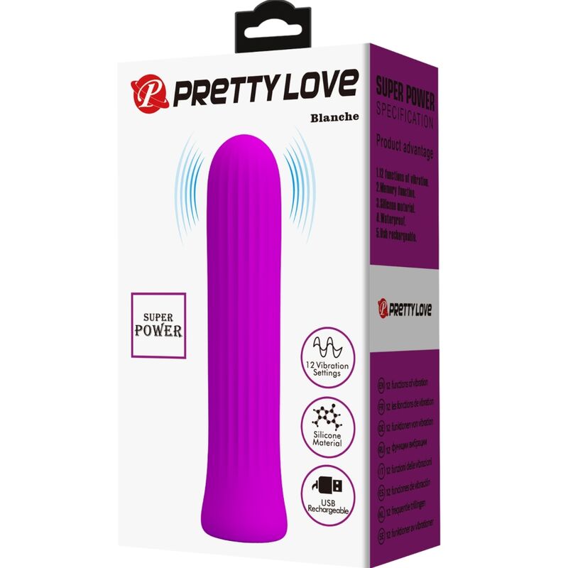 PRETTY LOVE - BLANCHE ROSA VIBRATOR STIMULATOR