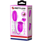 PRETTY LOVE - WIEDERAUFLADBARER VIBRATOR DAISY DUAL EGG VIOLETT