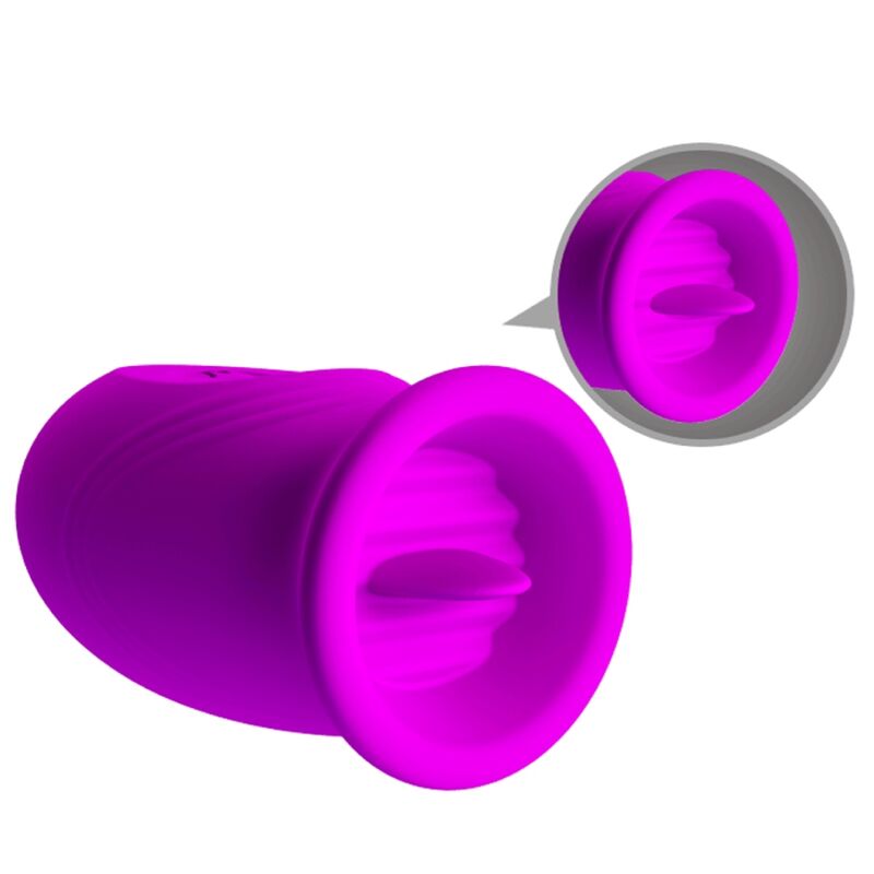 PRETTY LOVE - WIEDERAUFLADBARER VIBRATOR DAISY DUAL EGG VIOLETT