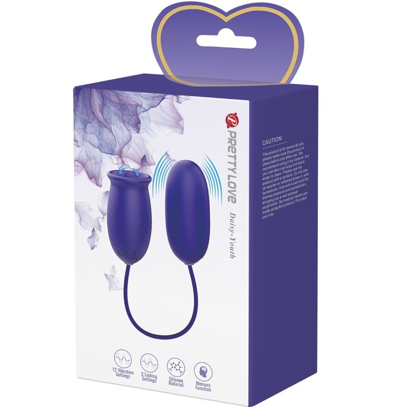 PRETTY LOVE - WIEDERAUFLADBARER VIBRATOR DAISY YOUTH VIOLET