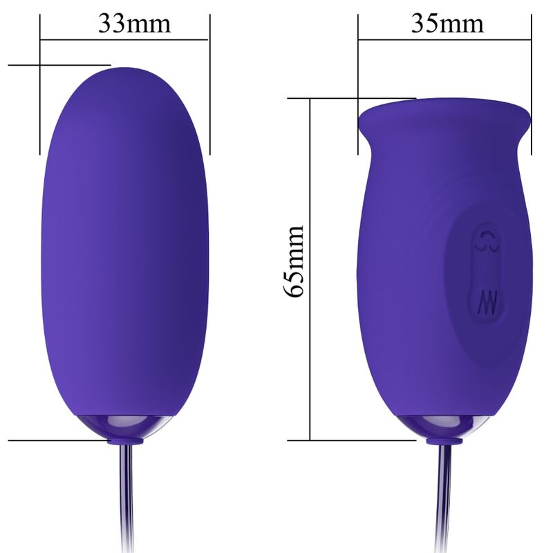PRETTY LOVE - WIEDERAUFLADBARER VIBRATOR DAISY YOUTH VIOLET