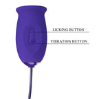 PRETTY LOVE - WIEDERAUFLADBARER VIBRATOR DAISY YOUTH VIOLET