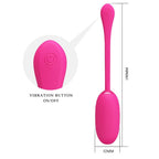 PRETTY LOVE - DOREEN MAGENTA WIEDERAUFLADBARES VIBRATIONSEI FERNBEDIENUNG