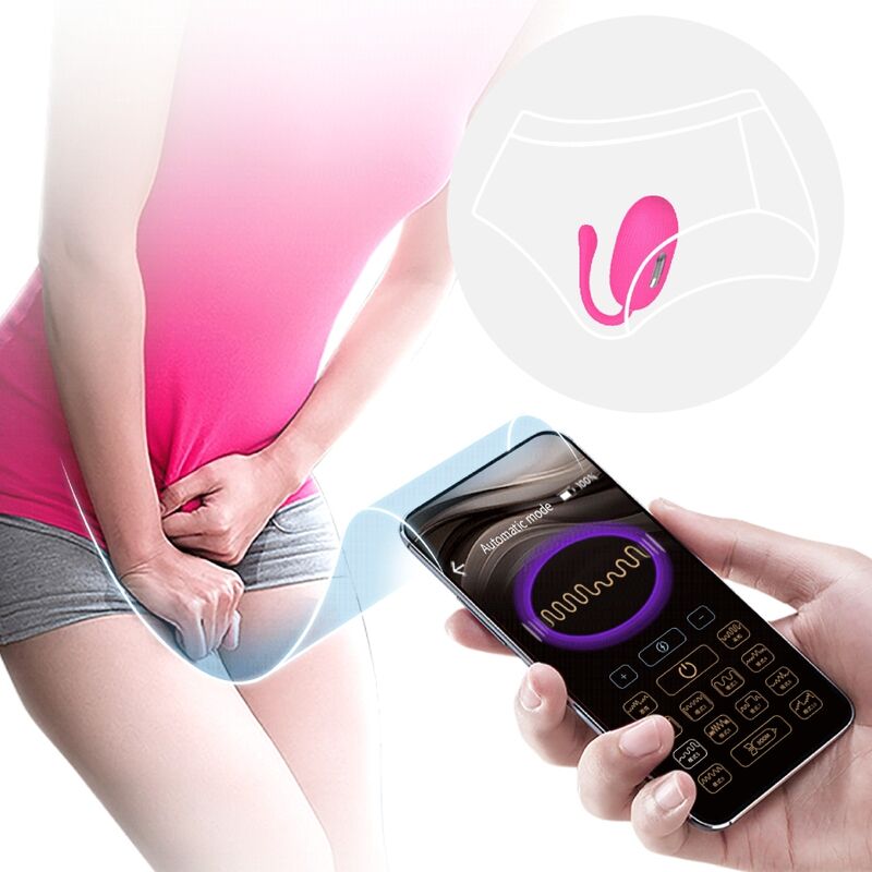 PRETTY LOVE - DOREEN MAGENTA WIEDERAUFLADBARES VIBRATIONSEI FERNBEDIENUNG