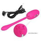 PRETTY LOVE - DOREEN MAGENTA WIEDERAUFLADBARES VIBRATIONSEI FERNBEDIENUNG