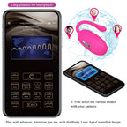 PRETTY LOVE - DOREEN MAGENTA WIEDERAUFLADBARES VIBRATIONSEI FERNBEDIENUNG