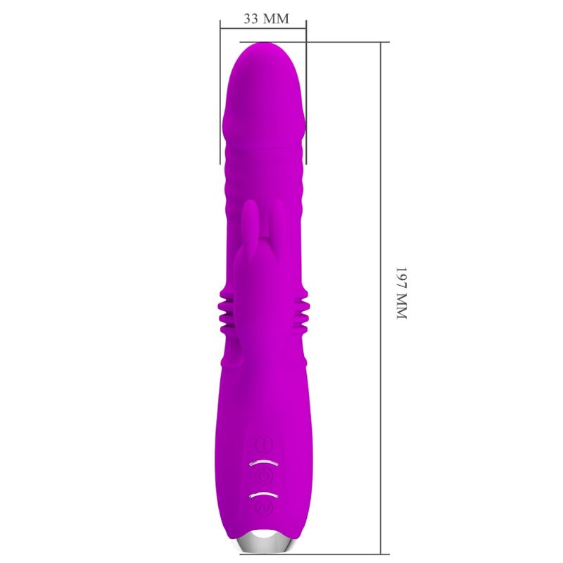 PRETTY LOVE - AKKUBETRIEBENER RABBIT VIBRATOR DOROTHY VIOLET
