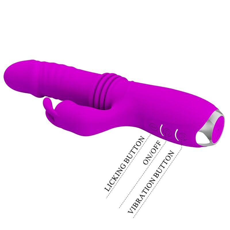 PRETTY LOVE - AKKUBETRIEBENER RABBIT VIBRATOR DOROTHY VIOLET