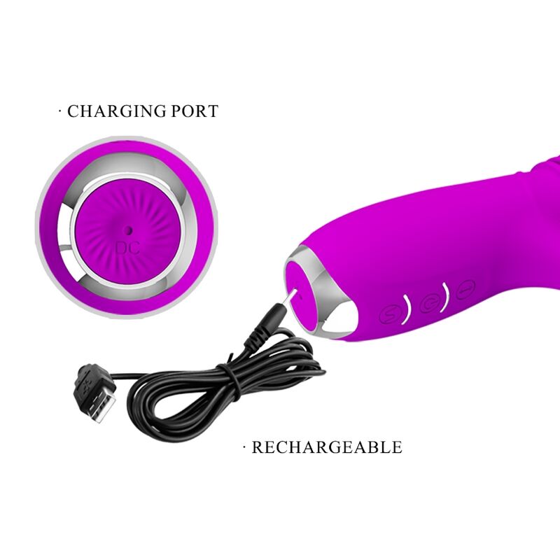 PRETTY LOVE - AKKUBETRIEBENER RABBIT VIBRATOR DOROTHY VIOLET