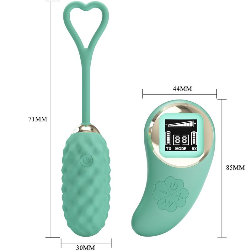 PRETTY LOVE – VIVIAN GREEN VIBRATIONSEI MIT FERNBEDIENUNG