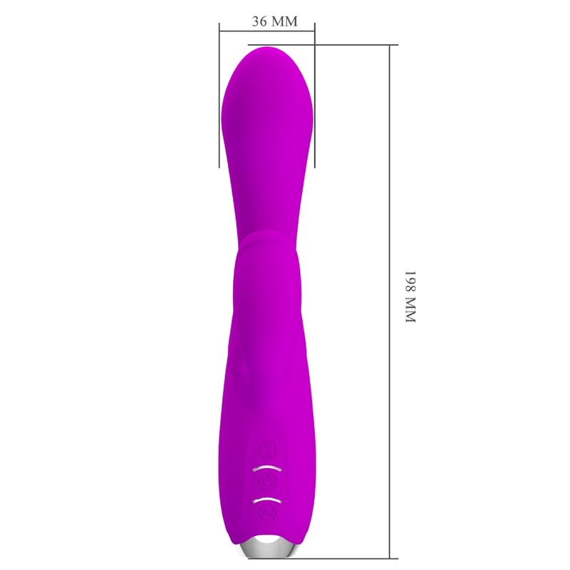 PRETTY LOVE - WIEDERAUFLADBARER RABBIT-VIBRATOR GLORIA WASSERDICHT VIOLETT